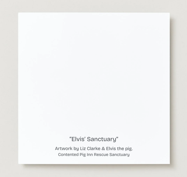 "Elvis' Sanctuary" - Piggy Art Postcard - Image 2