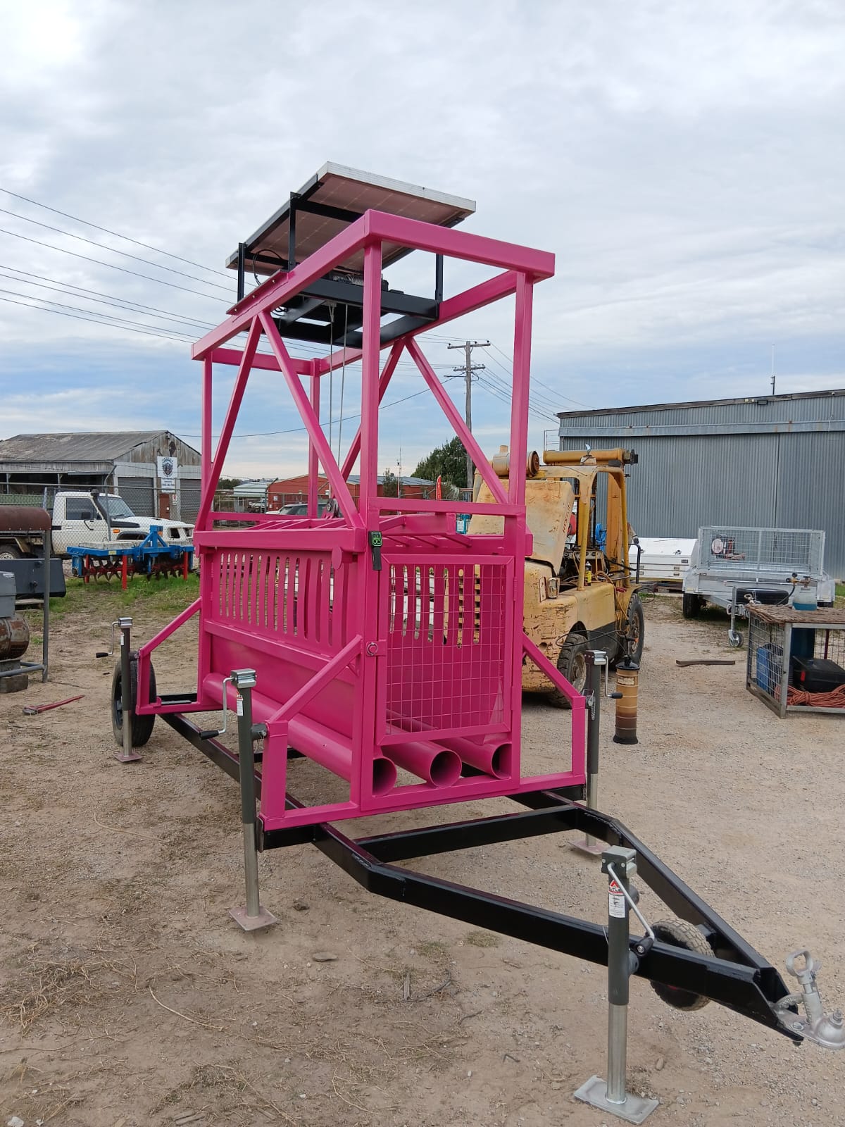 The pig lift