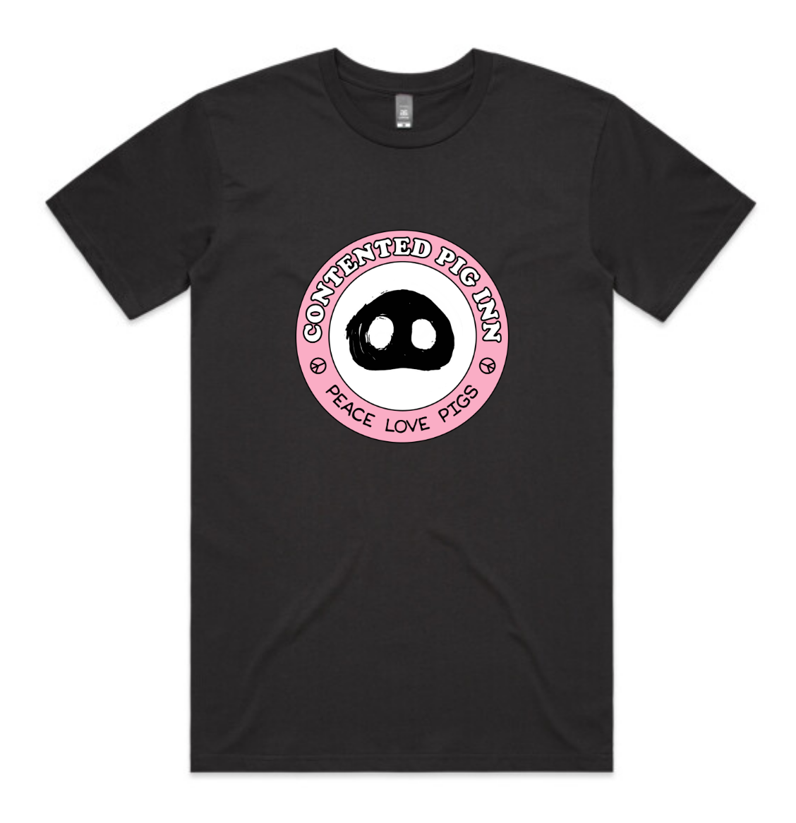 Sanctuary Logo Tee - Charcoal